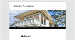 Desktop Screenshot of distinctivepropertiesla.com